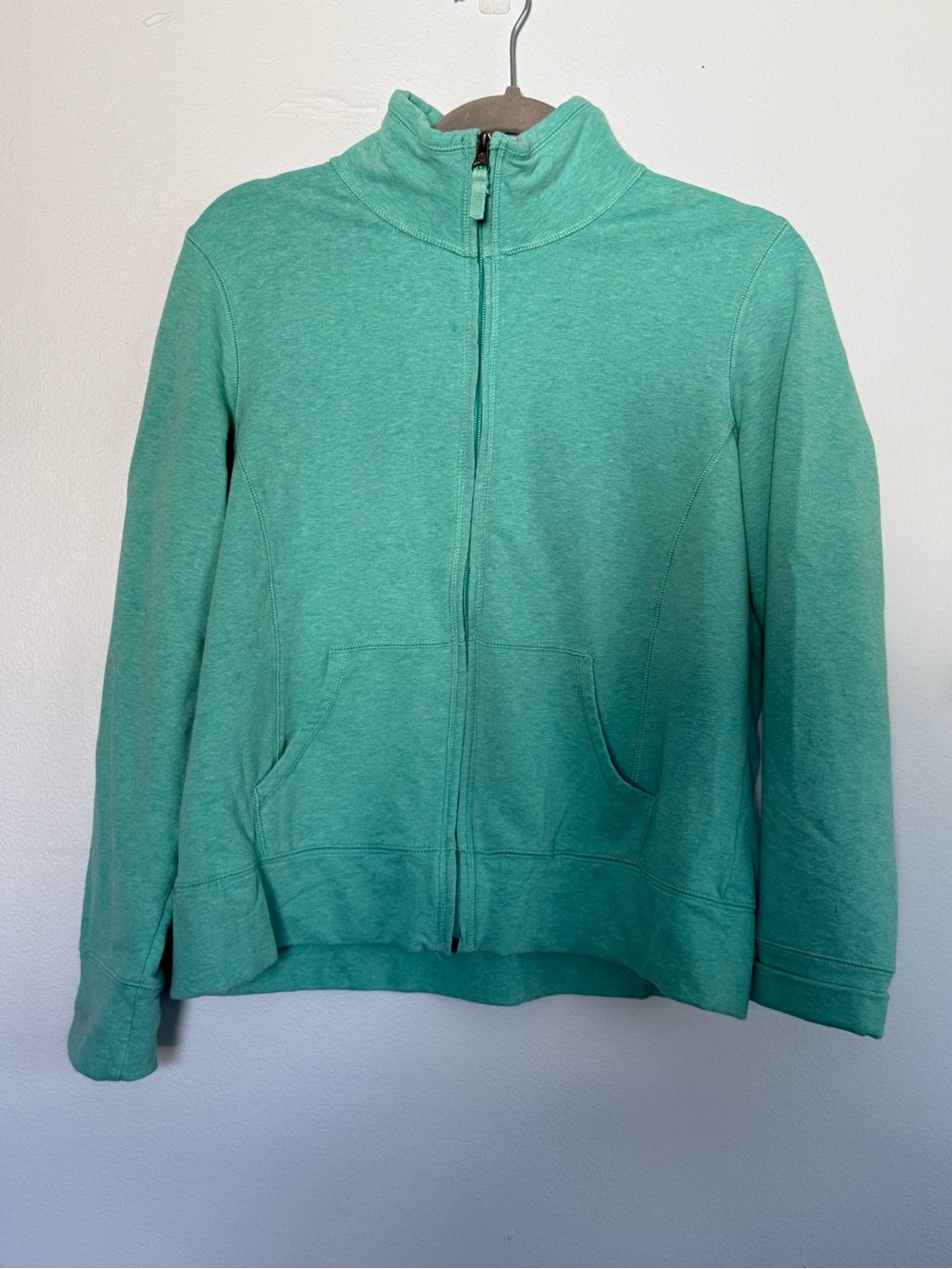 L.L. Bean Women’s Mint Green Full-Zip Jacket